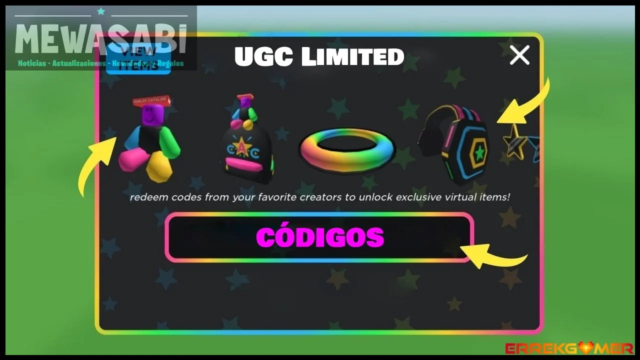Consejos para evitar errores al reclamar nuevos UGC gratis en Roblox