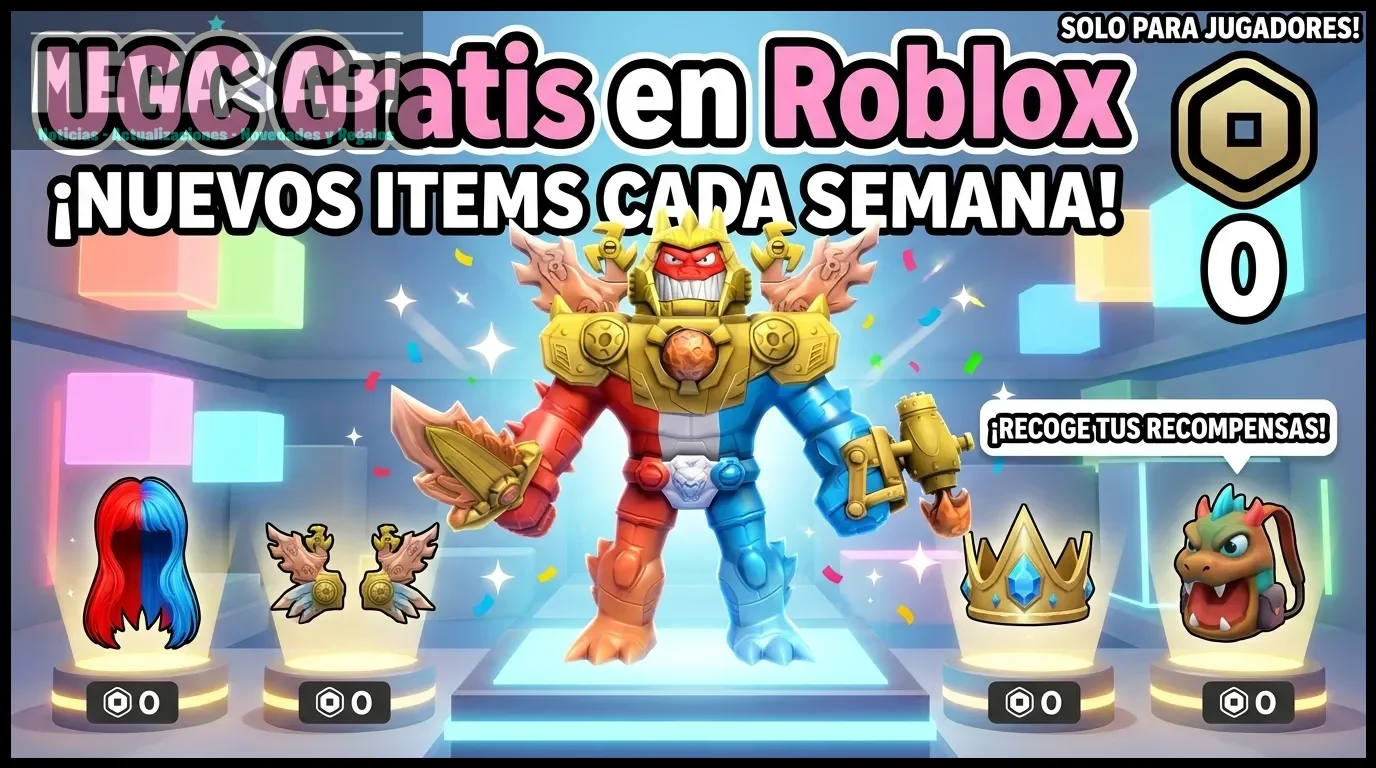 Nuevos UGC gratis en Roblox código del 6 de julio 2026